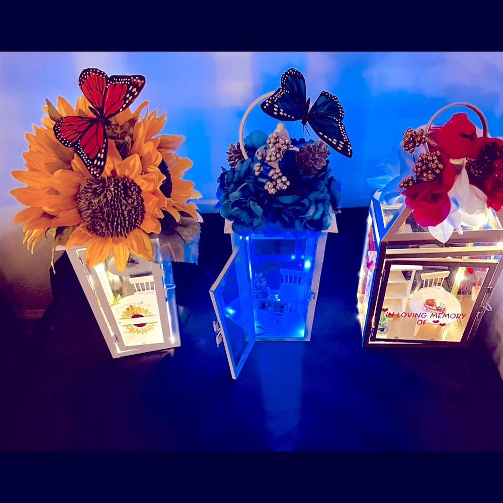 Always Remember Your Deceased Loved One with this In Memory Of Lantern!